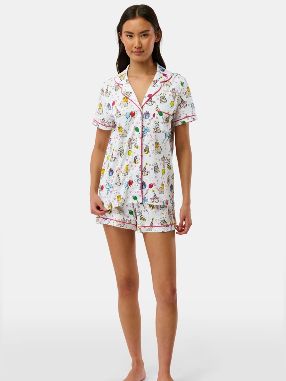 *NWT LIMITED EDITION* Roller Rabbit Birthday Bonanza Polo Pajamas